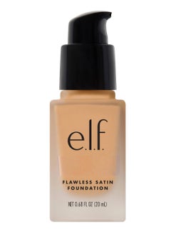 elf Flawless Finish Foundation, Lightweight & Medium Coverage, Semi-Matte Finish, Toffee, 0.68 Fl Oz (20mL)  - Image 1