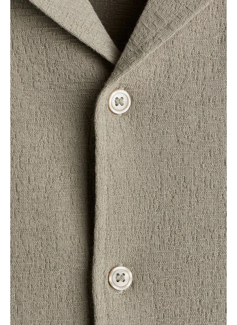 H&M Regular Fit Jersey resort shirt
