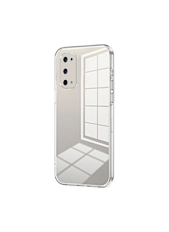 HuHa Case Cover For Realme X7 Pro Transparent Plating Fine Hole Phone Case Transparent 