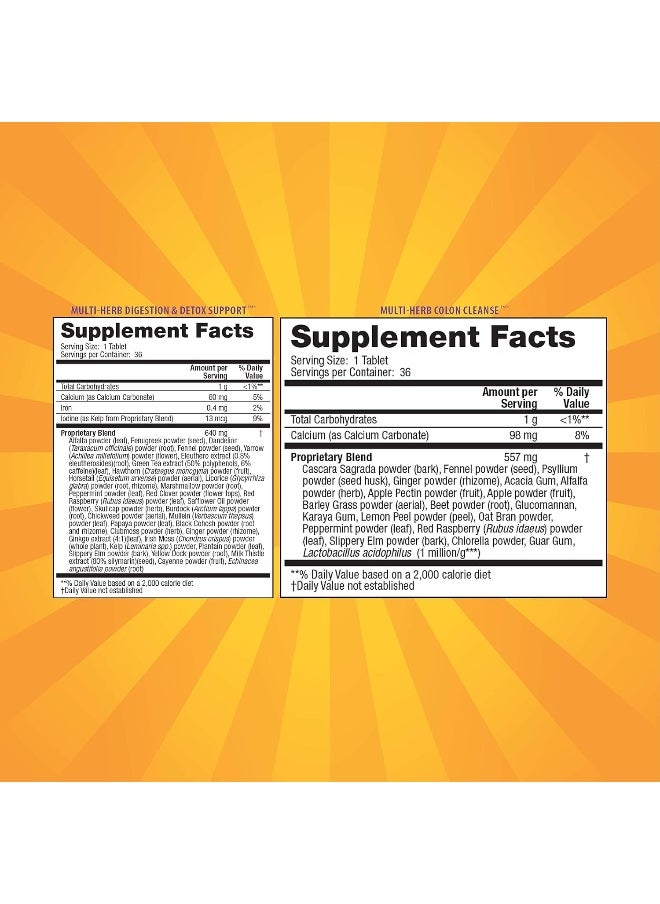 Nature's Secret 7 Day Ultimate Cleanse Supplement, 72 Count  - Image 2
