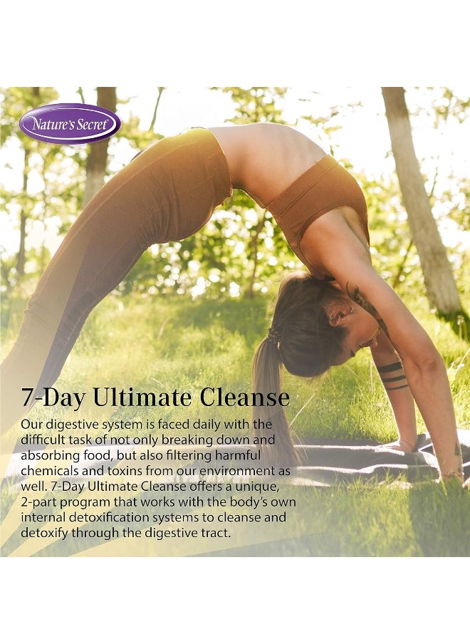 Nature's Secret 7 Day Ultimate Cleanse Supplement, 72 Count  - Image 3