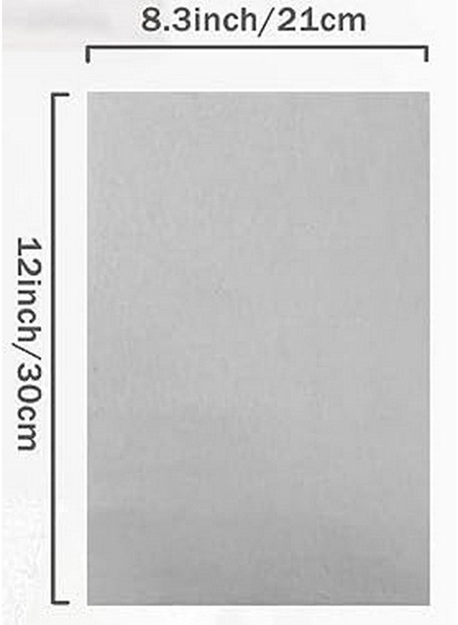 CANVASS® 20 pcs Non Woven Felt Fabric 1mm Thickness Polyester Cloth Felts DIY Bundle for Sewing Dolls Crafts20x30 cm A4 (White), Solid - Image 2