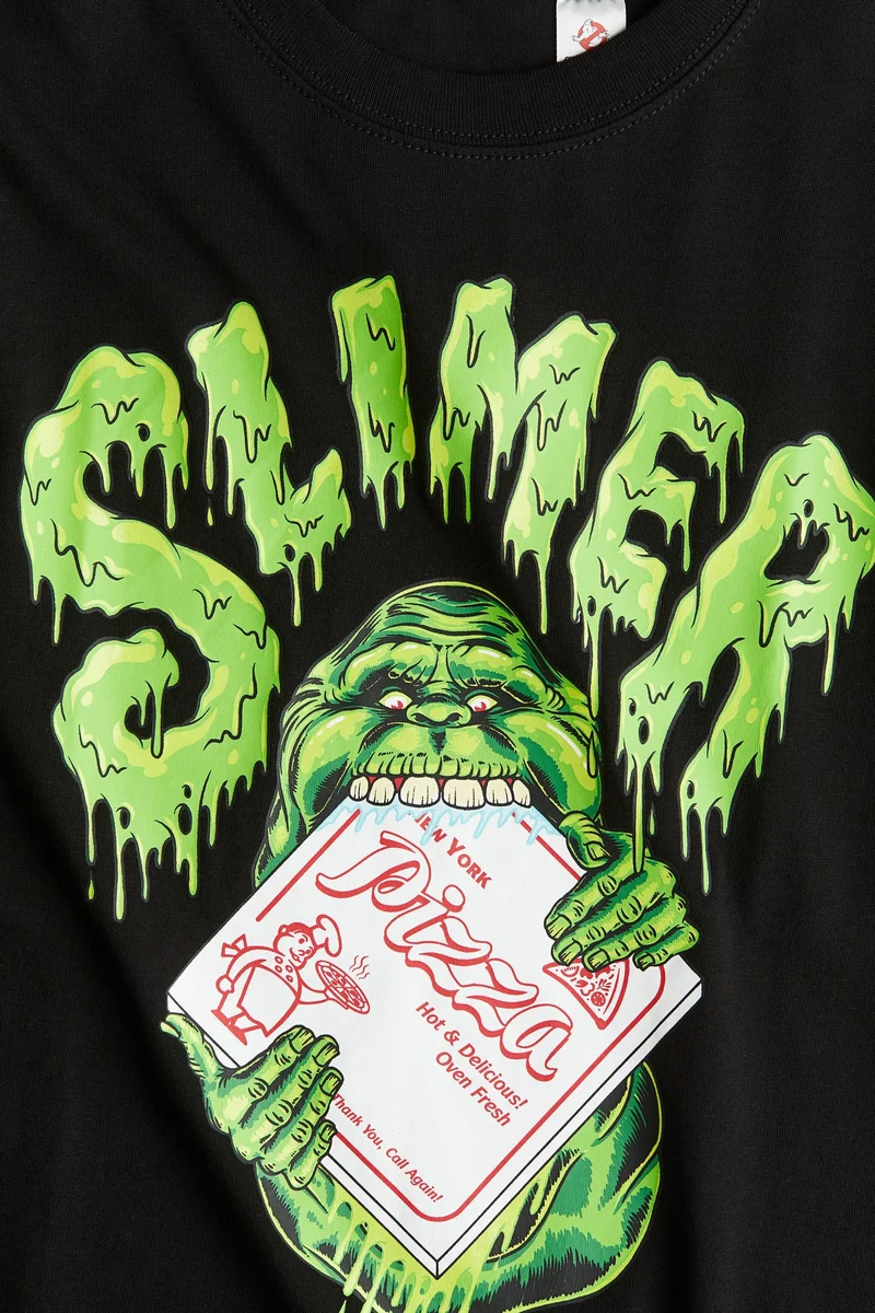 H&M Print-motif cotton T-shirt