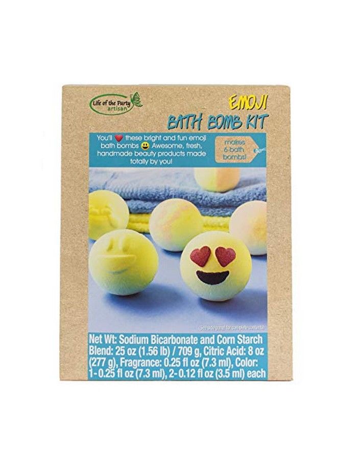 Life of the Party Emoji Bath Bomb Kit - Image 1