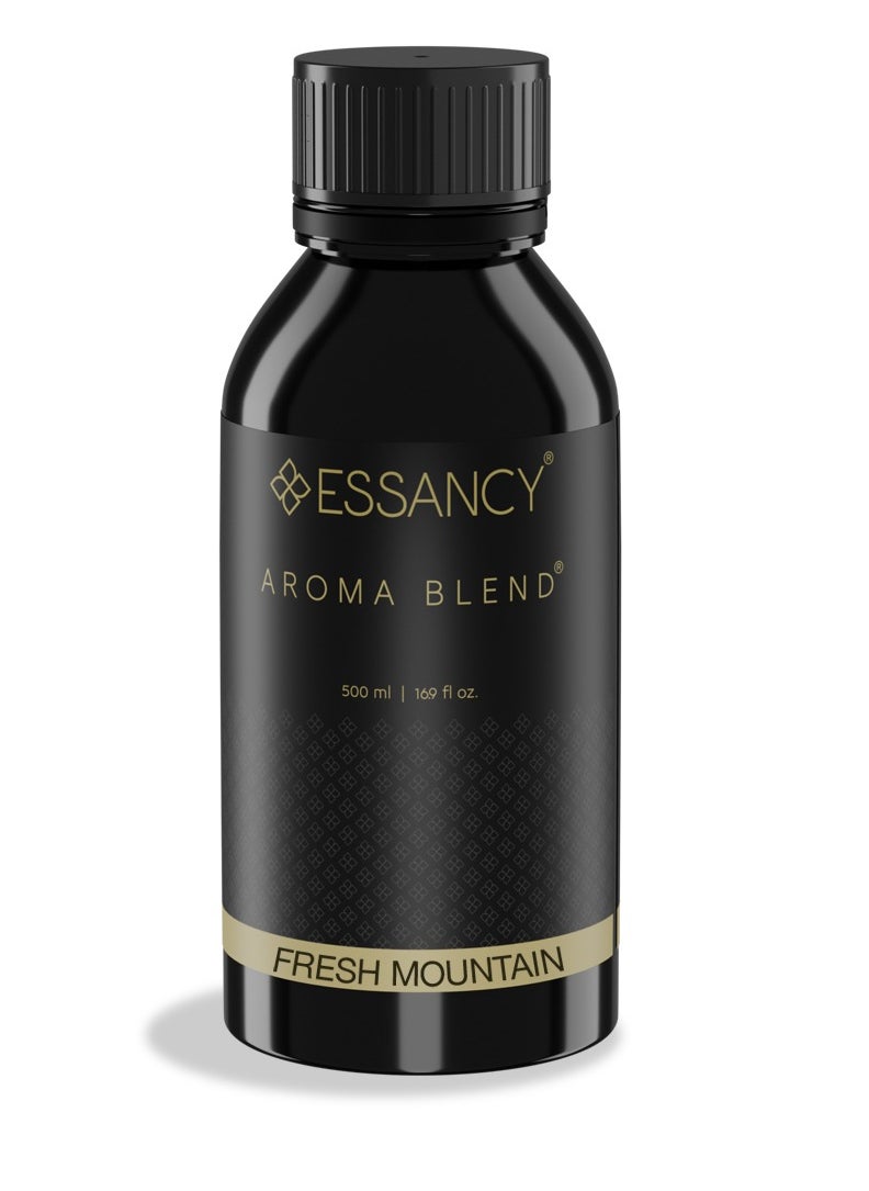 Essancy Fresh Mountain Aroma Blend Fragrance Oil 500ml  - Image 1
