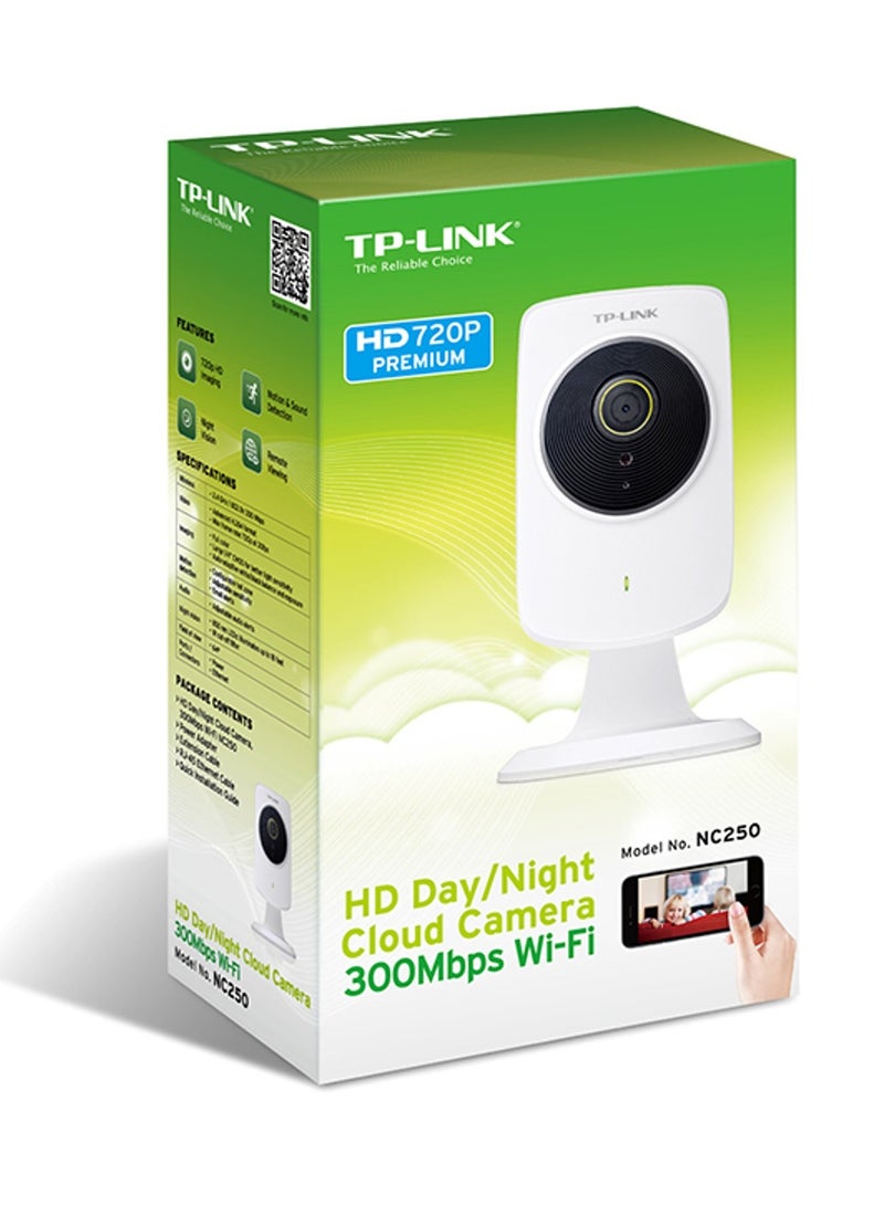 TP-Link NC250 High-Resolution 720p Wi-Fi Security Camera with Night Vision & Easy Setup, White - Image 3