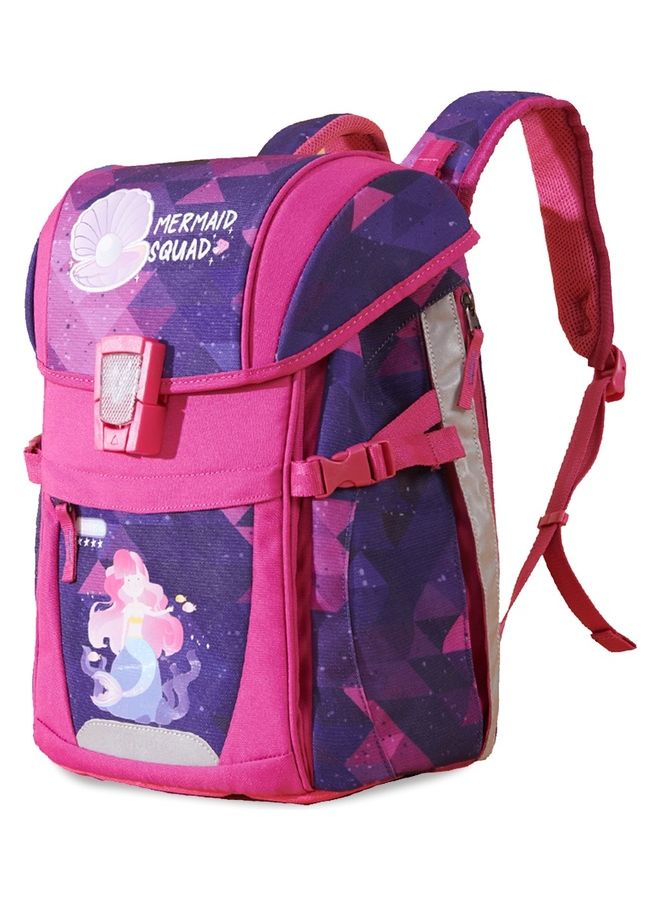 Sunveno Ergonomic School Bag Mermaid Pink - Image 1