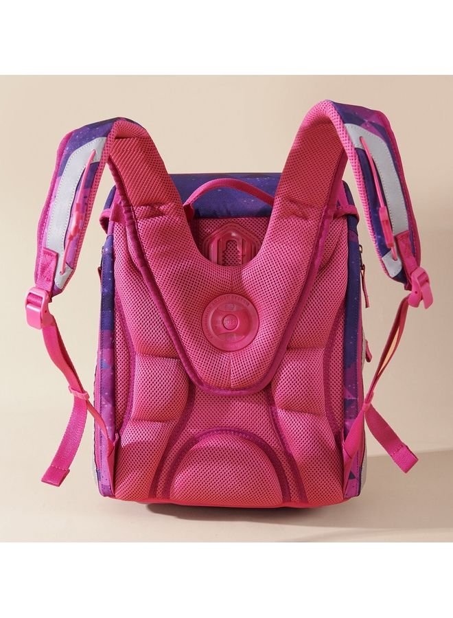Sunveno Ergonomic School Bag Mermaid Pink - Image 4