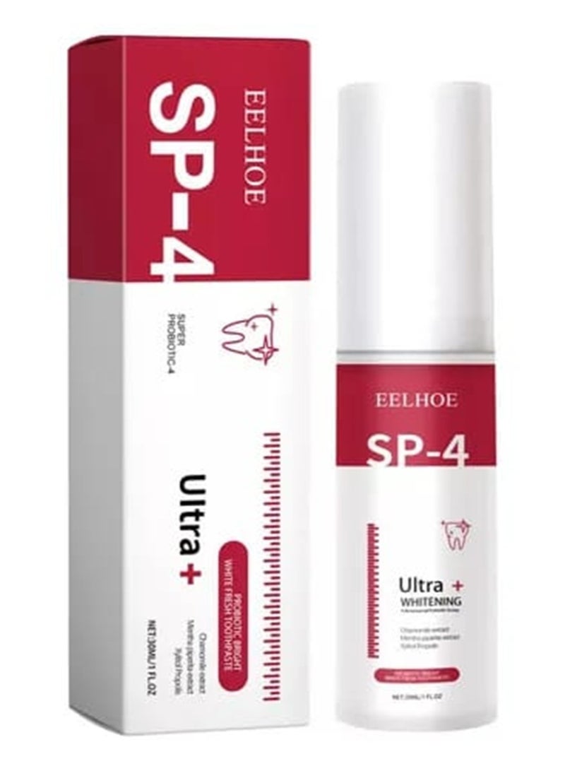 EELHOE New Probiotic Toothpaste Sp-4 Brightening Whitening Toothpaste Protect Gums Fresh Breath Mouth Teeth Cleaning Health Tooth - Image 2
