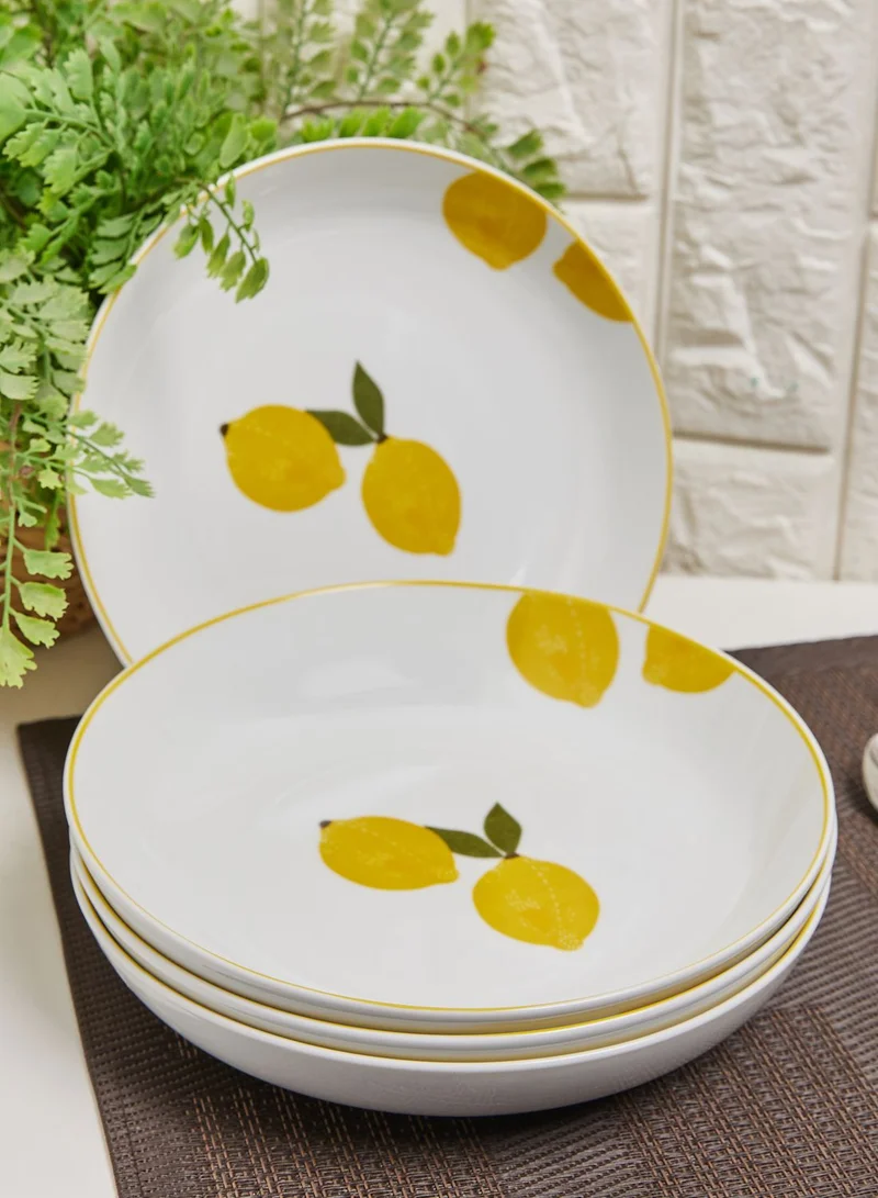 Marks & Spencer Set Of 4 Lemons Pasta Bowls