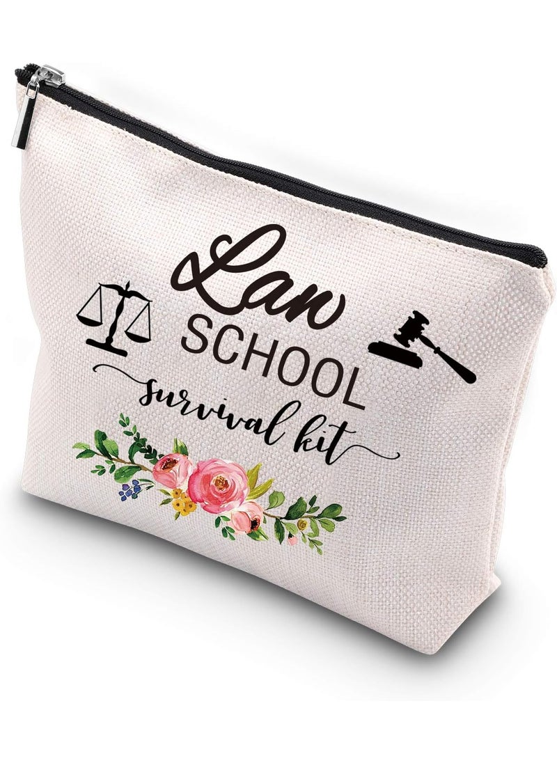 WCGXKO - WCGXKO LAW SURVIVAL Makeup Bag (LAW SCHOOL SURVIVAL) - Image 1