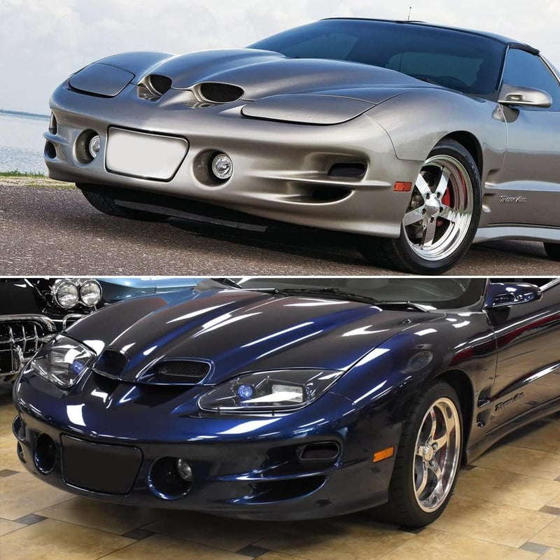 Tonsya Smoked Lens Front Bumper Corner Turn Signal & Side Marker Lights for 1998-2002 Pontiac Firebird Trans Am - Image 4