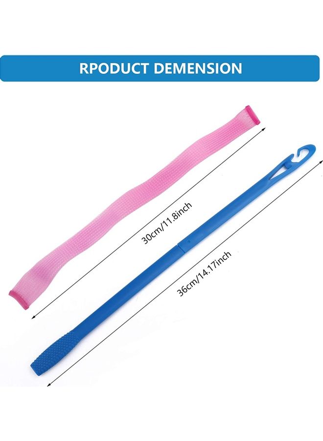 NIBEMINENT 24-Piece Heatless Spiral Hair Curler Set Multicolour - Image 5