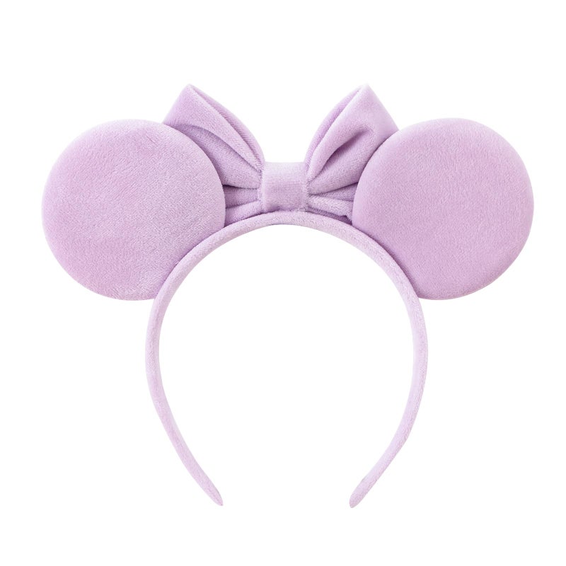 KARETT Mouse Ears Bow Headbands, Sparkle Mouse Ears Headband Glitter Hair Band for Party Princess Decoration - Image 2