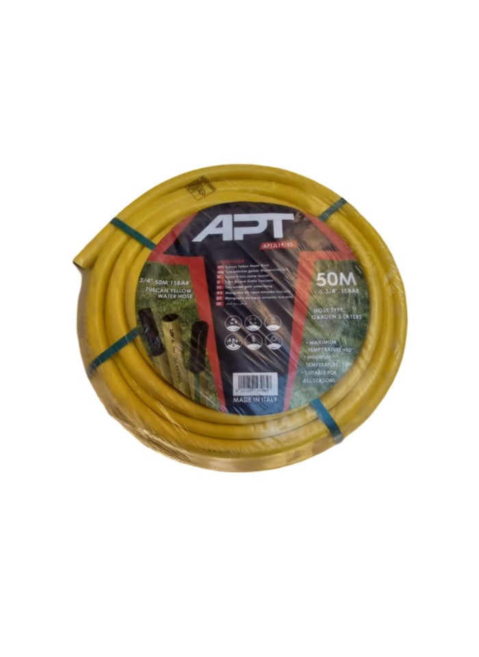 Apt water hose 50 meters 3/4 inch 3 layers model APTJL19/50  - Image 1