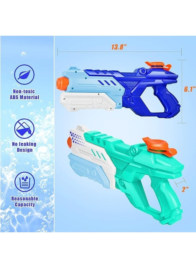 Quanquer Water Guns for Kids Adults - 3 Pack Super Squirt Water Toy Gun 600CC High Capacity Long Shooting Range Water Soaker Blaster for Summer Swimming Pool Beach Outdoor Water Fighting Party - Image 3