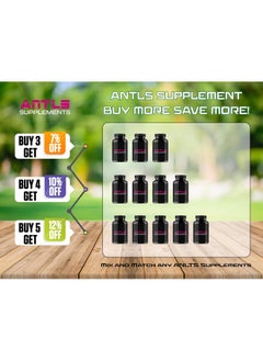 Health & Household Mens-Testosterone Booster For Men- Works Or 100% Money Back- Testerone Booster For Men- Test Booster-Nitric Oxide- Estrogen Blocker-D Aspartic Acid- Testosterone Supplement-Testosterone Pills For Men  - Image 2