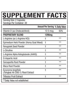 Health & Household Mens-Testosterone Booster For Men- Works Or 100% Money Back- Testerone Booster For Men- Test Booster-Nitric Oxide- Estrogen Blocker-D Aspartic Acid- Testosterone Supplement-Testosterone Pills For Men  - Image 4