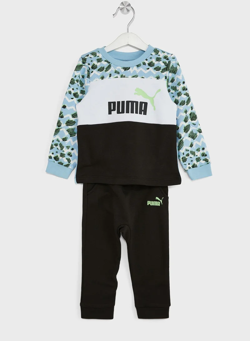 PUMA Infants Essential Mix Match Jogger Set