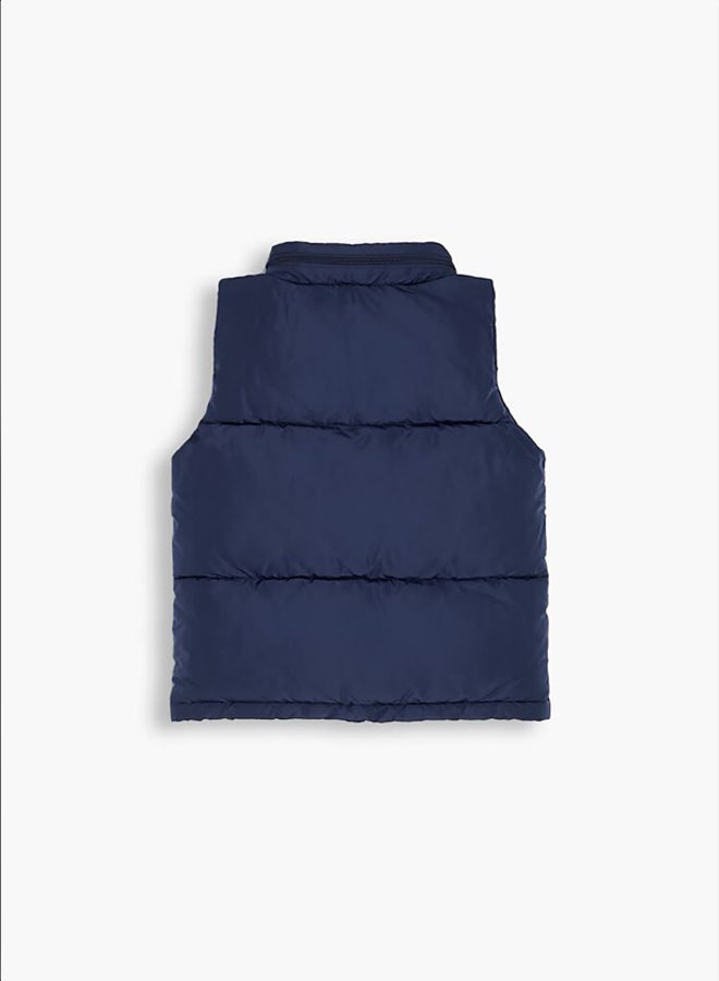 FOREVER 21 Girls Funnel Neck Puffer Vest (Kids) - Image 2