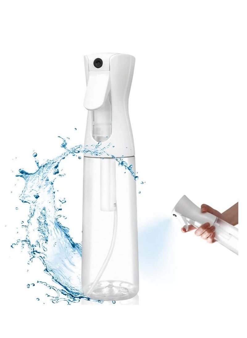 Hi homey - PACK OF 2 Continuous Sprayer Hair Water Ultra Fine Mister Spray Bottle Propellant Free for Hairstyling, Cleaning, Gardening, Misting & Skin Care BPA Free 10oz / 300ml - Image 1