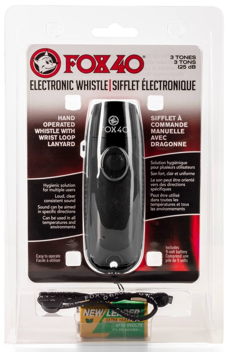 Fox 40 Electronic Whistle Black - Image 1