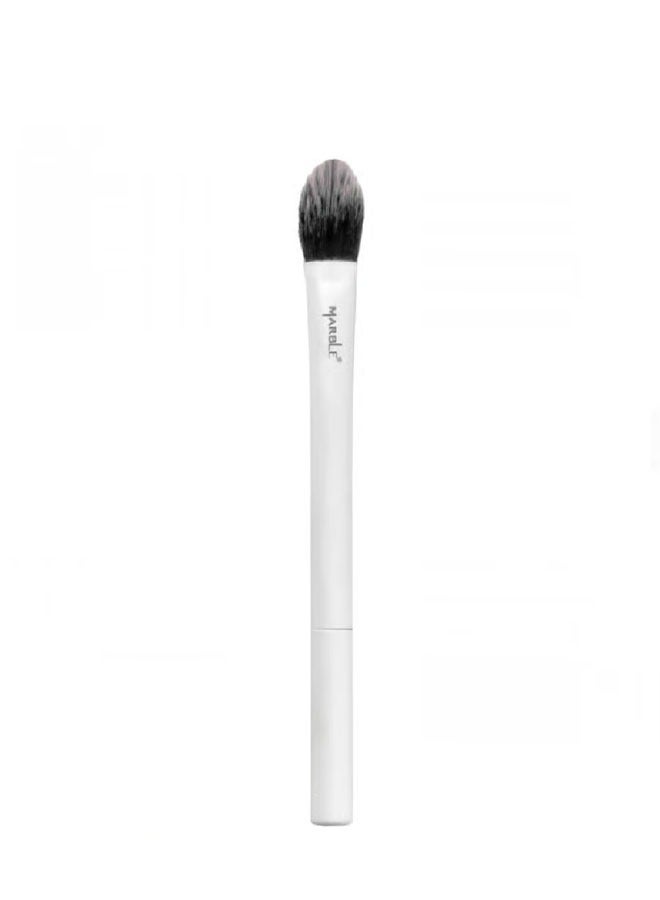 Marble 3-Piece Easy-Grip Full Function Mini Cosmetic Makeup Brush Set - Image 4