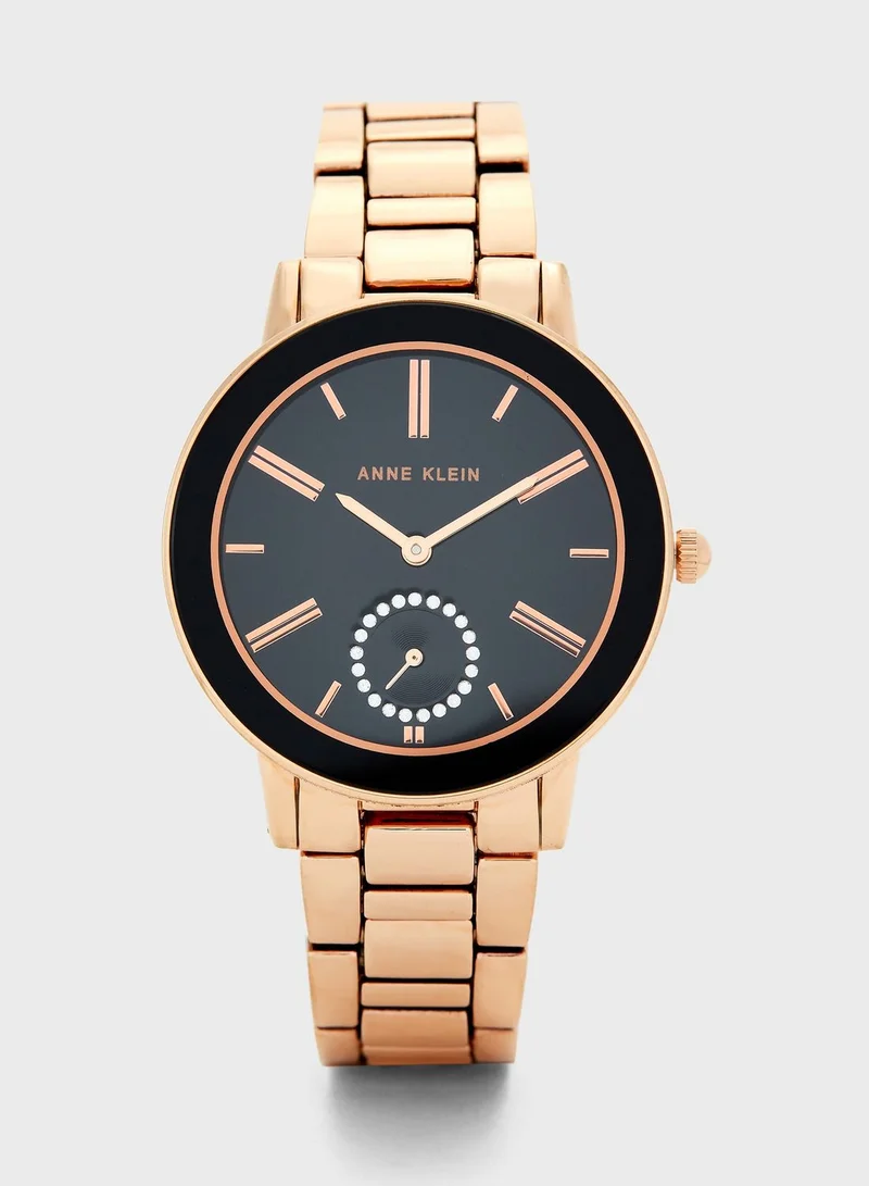 ANNE KLEIN AK3484BKRG Analog Watch
