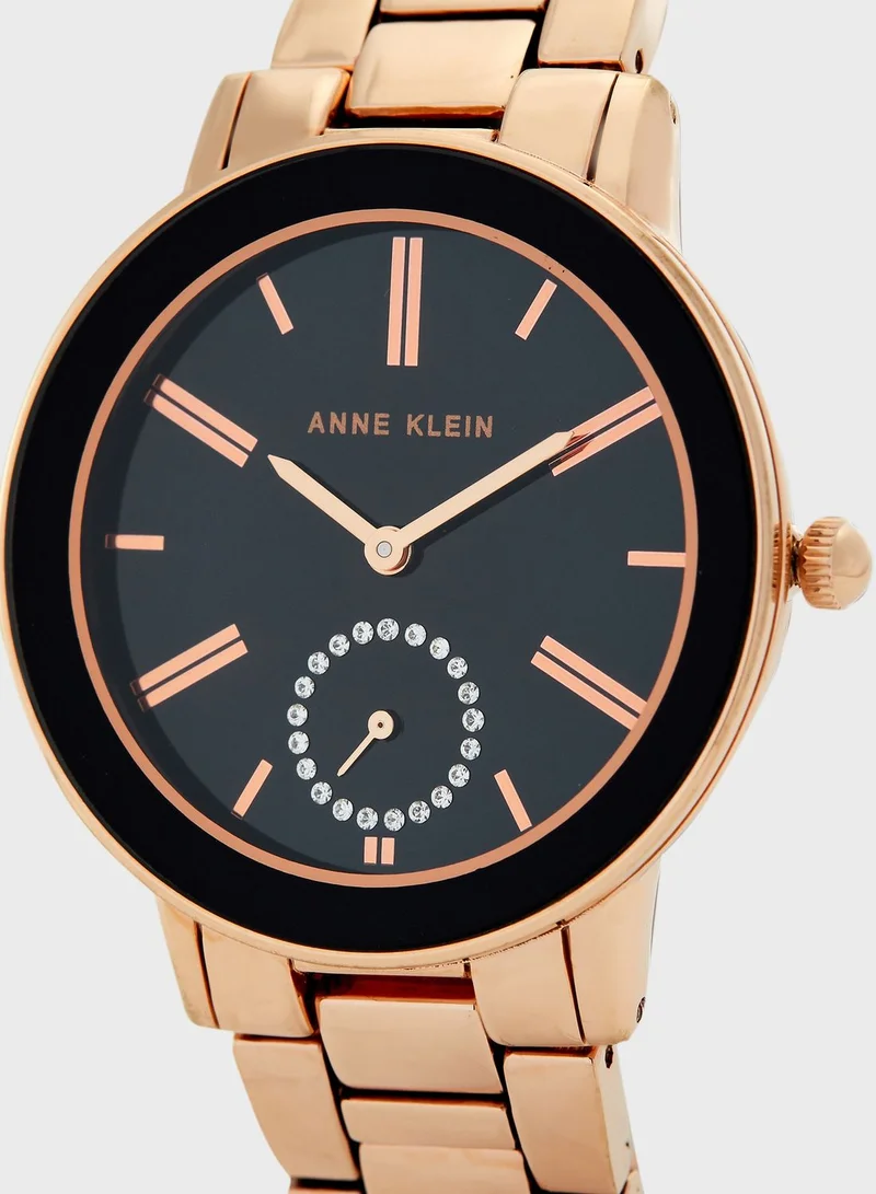 ANNE KLEIN AK3484BKRG Analog Watch