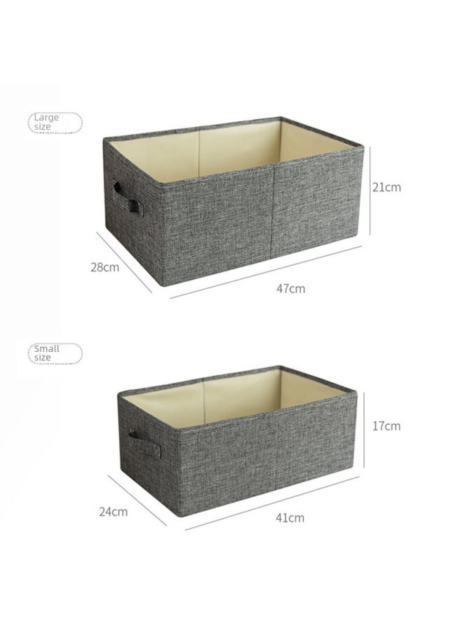 Finishing Living Clothes Storage Box Drawer Type Clothes Fabric Finishing Box Storage Box Foldable Household Storage Box - Image 4
