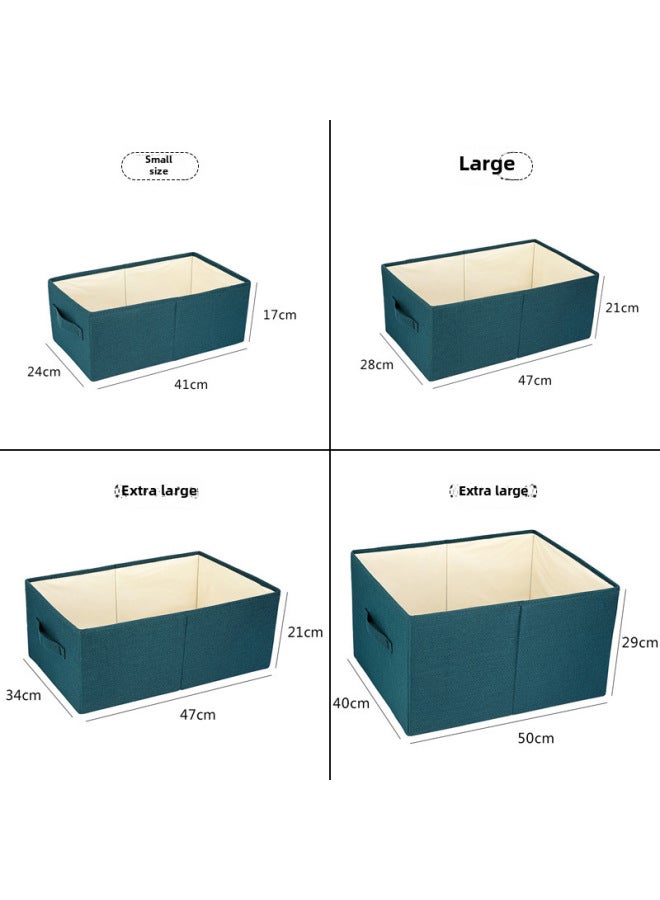 Finishing Living Clothes Storage Box Drawer Type Clothes Fabric Finishing Box Storage Box Foldable Household Storage Box - Image 1