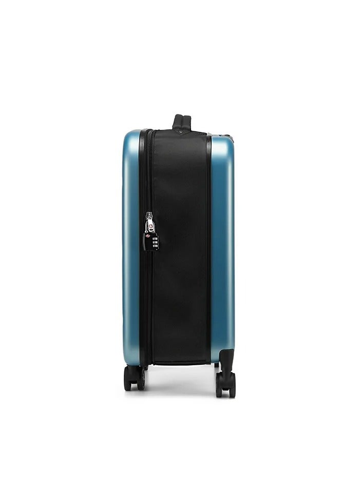 SamoDani Travel Luggage Collapsible Suitcase 1 Piece Folding 4 Wheels Hardside Trolley Travel Business Portable Foldable Luggage 24 Inches (Medium Size) - Image 4