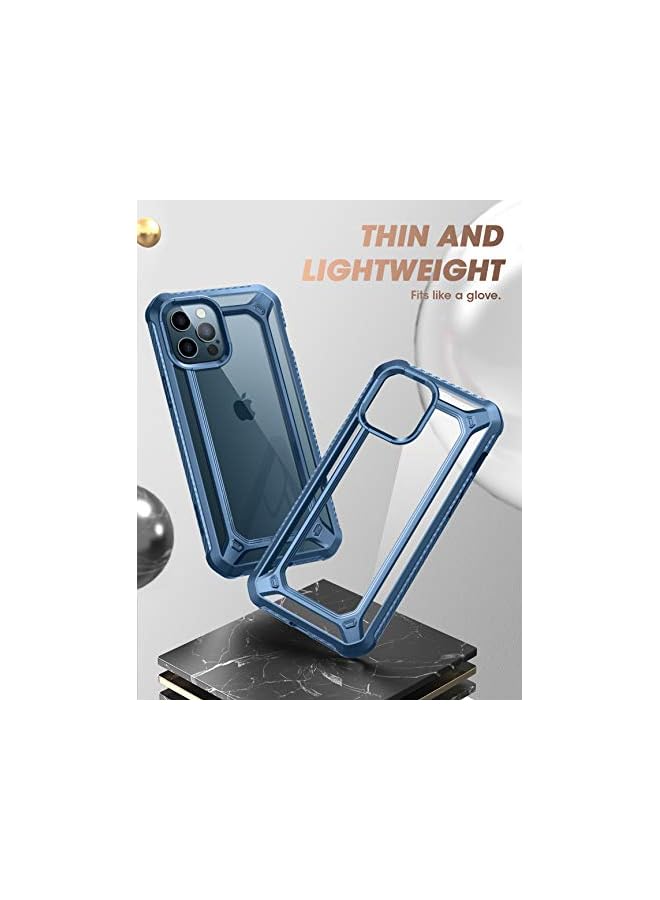 SupCase Unicorn Beetle EXO Series Case for iPhone 12 Pro Max (2020 Release) 6.7 Inch, Premium Hybrid Protective Clear Bumper Case(Aqua) - Image 4