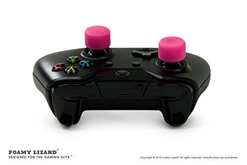 Foamy Lizard AceShot Thumb Grips (8pc) for Xbox One (Series X, S) & Steamdeck by Foamy Lizard – Sweat Free 100% Silicone Precision Raised Antislip Rubber Analog Stick Grips For Xbox One Controller (8 grips) PINK - Image 3