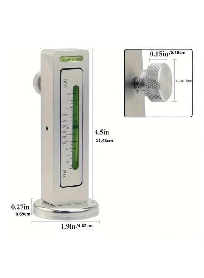 2pcs Titanium Alloy Magnetic Gauge Tool 0 20mm Adjustable Wheel Alignment For Car Truck - Image 4