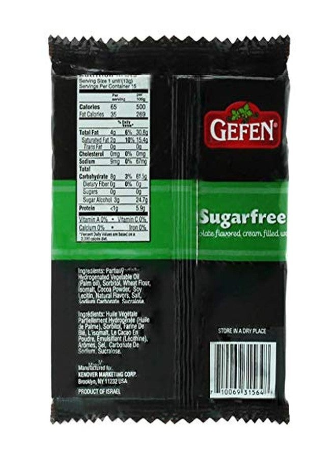 Gefen Sugar Free Chocolate Cream Filed Wafer Cookies, 7oz (3 Pack) Dairy Free, Zero Trans-fat, No Aspartame - Image 2