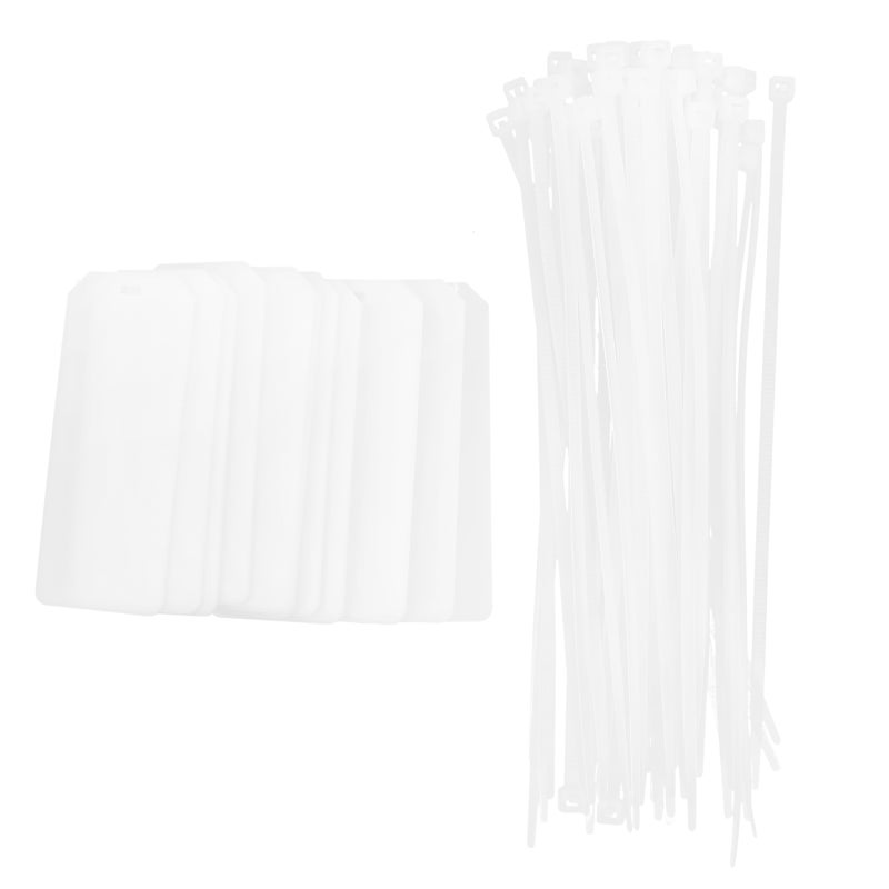 50pcs Cable Labels Cord Identification Tags Network Cable Marker Cord Mark - Image 1