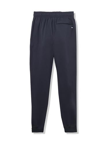Under Armour Men's Project Rock Rival Fleece Joggers, (001) Black / / White, X-Small - Image 3