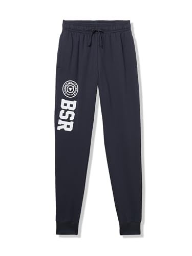 Under Armour Men's Project Rock Rival Fleece Joggers, (001) Black / / White, X-Small - Image 4