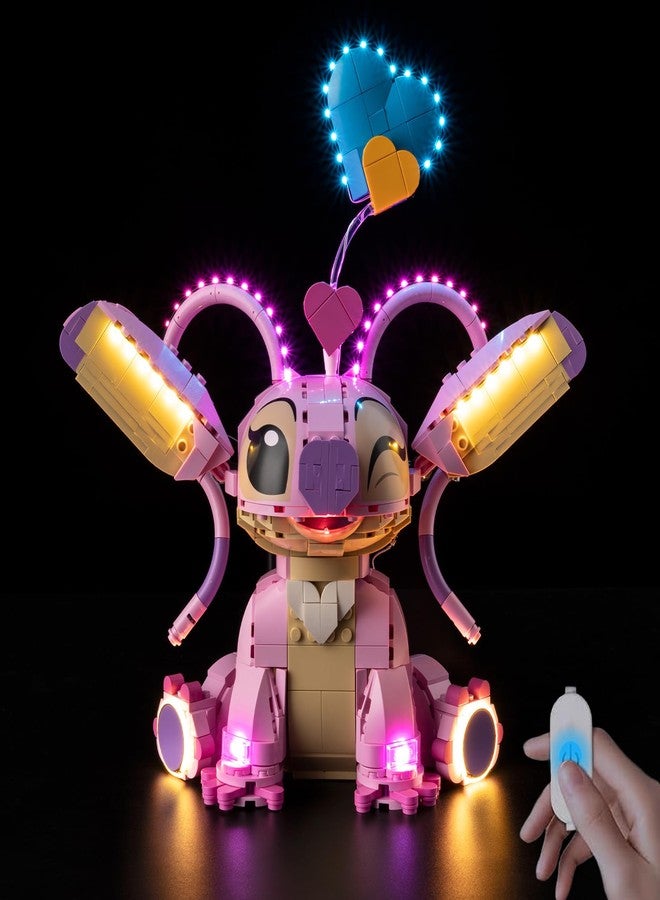 BrickSoul Upgrade Light Kit for Lego 43257 Lilo & Stitch Angel Building Set | with ON/Off & Dimmer Switch & Hidden Cable Tech | Easy Install Lighting Set (43257 Set NOT Included) - Image 1