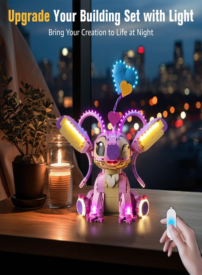 BrickSoul Upgrade Light Kit for Lego 43257 Lilo & Stitch Angel Building Set | with ON/Off & Dimmer Switch & Hidden Cable Tech | Easy Install Lighting Set (43257 Set NOT Included) - Image 5