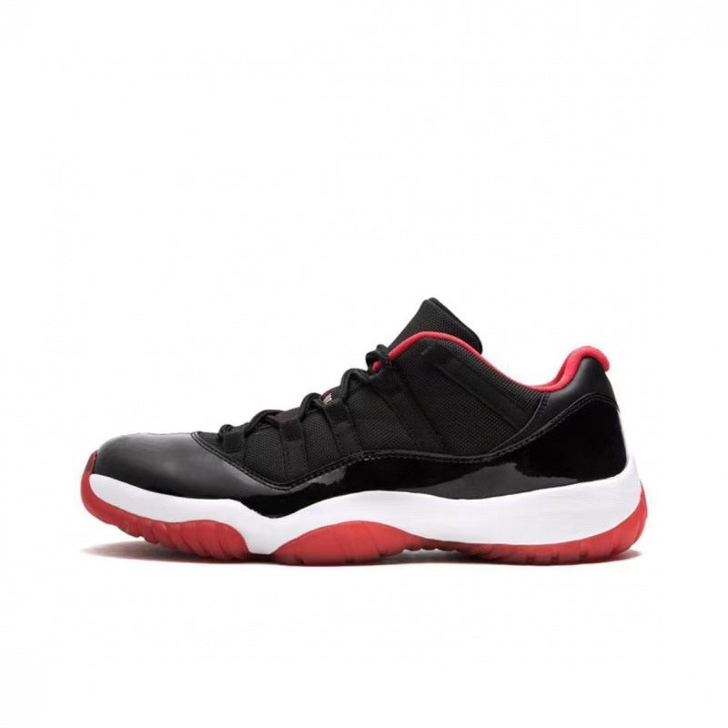 Pure Original Big Devil Joe Black And White Red High-Top Baby'S Breath Kang Buckle Black And Red Sports Shoes - Image 1