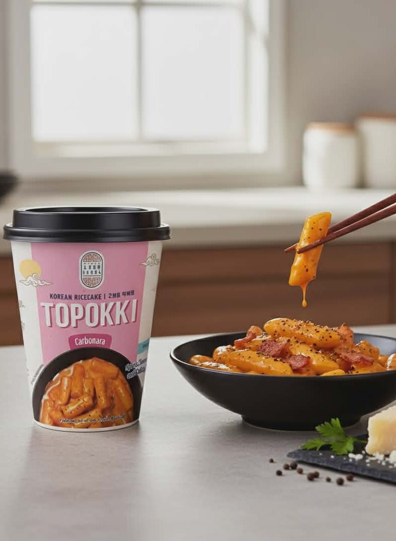 جود سيول توبوكي مكرونة سريعة التحضير بالكاربونيرا - 110 جرام - Image 2