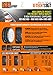 GRP GTX03XM7 18 GT New Treaded MediumHard Black 20 Spoke Rubber Tires 2 - Image 4