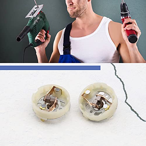 Create idea 2x RS550 Motor Carbon Brushes Holder and 4x Carbon Brushes Compatible with BOSCH Compatible with MAKITA Compatible with DEWALT Suitable for RS550 Micro Motor - Image 2