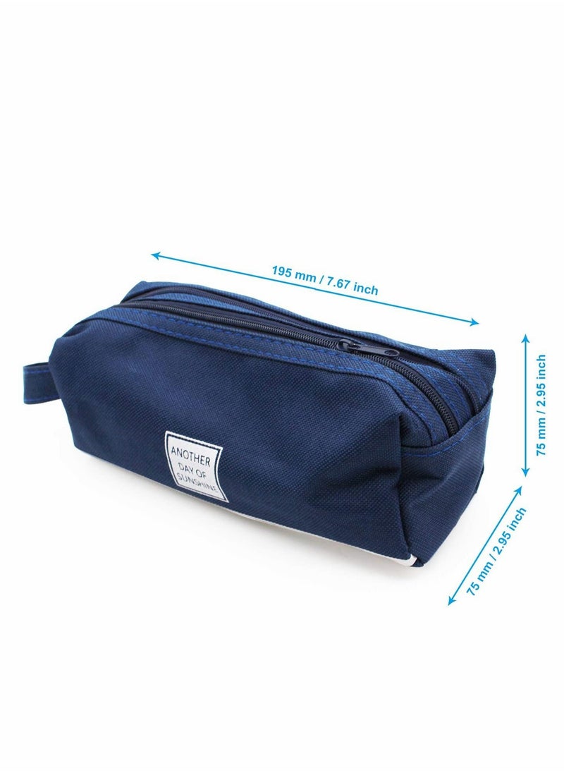 Excefore - Pencil Case, Pencil Case, Felt Student Large-Capacity Pouch, Zipper Bag, Durable Stationery Bag - Image 1