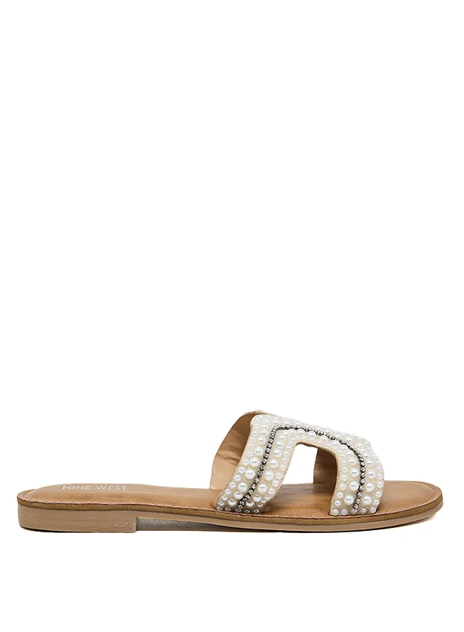 Nine West NINEWEST SF630 01 SANDALS BEIGE
