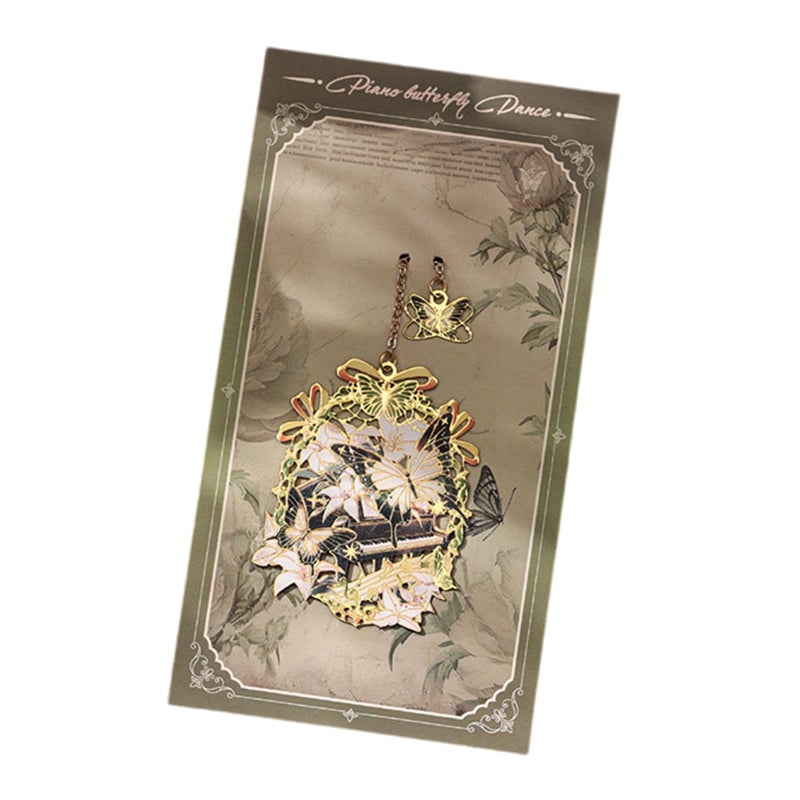 Hollow Butterfly Metal Bookmarks Creative Retro Reading Supplies Butterfly Fantasy - Image 4