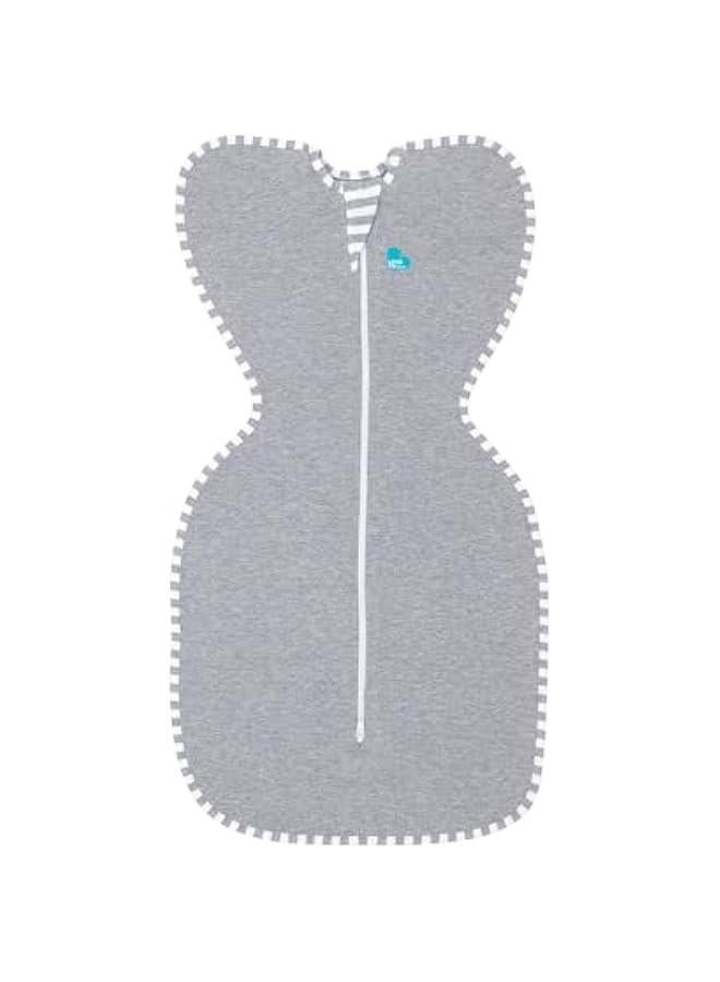 Swaddle UP, Baby Sleep Sack, Self-Soothing Swaddles for Newborns, Improves Sleep, Snug Fit Helps Calm Startle Reflex, New Born Essentials for Baby, Small 8-13lbs, Gray - Image 2