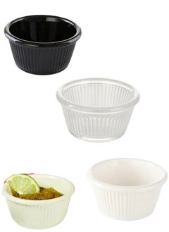Happy Home 3pcs Remican Small Acrylic Sauce Bowl 7cm  - Image 1